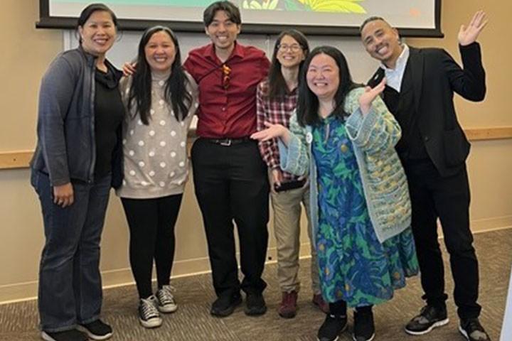 Faculty and Staff at AAPI Staff working group event